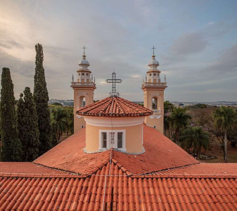 Vista mirante Mosteiro Itaici